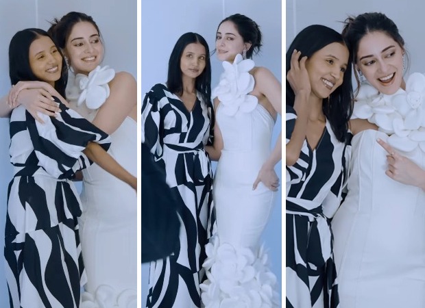 Ananya Panday dons custom couture designed by Nancy Tyagi, watch : Bollywood News - Bollywood Hungama